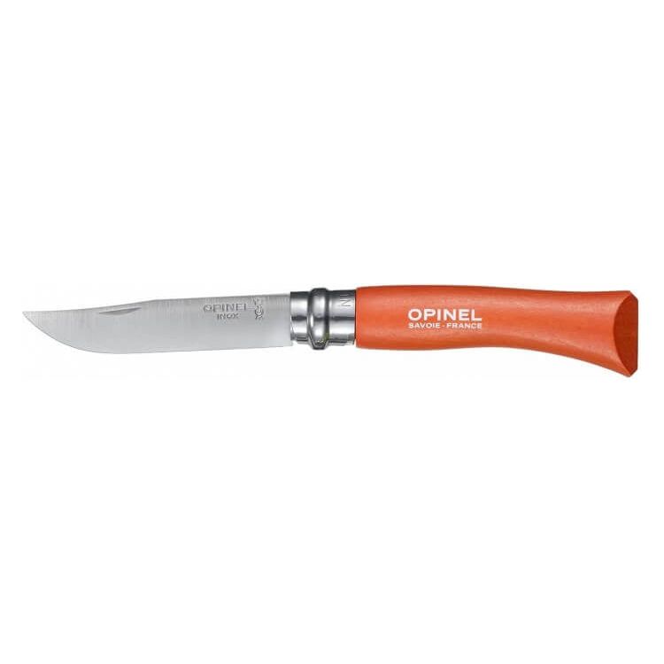 Opinel Blister N°07 Stainless Steel Beech (pieejams 2 krāsās)