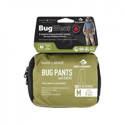 Sea To Summit Bug Pants with Socks olive