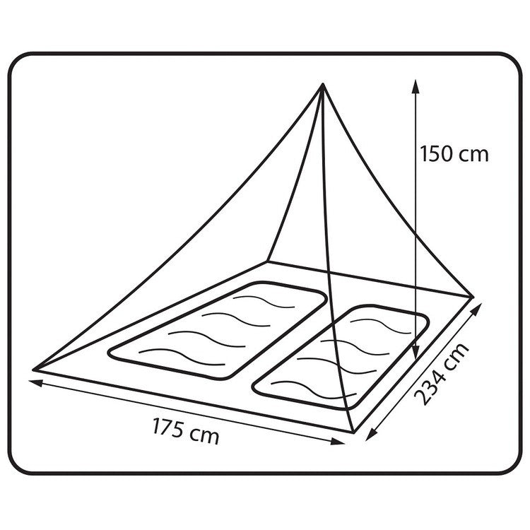360° Degrees Mosquito (Insect) Net Double