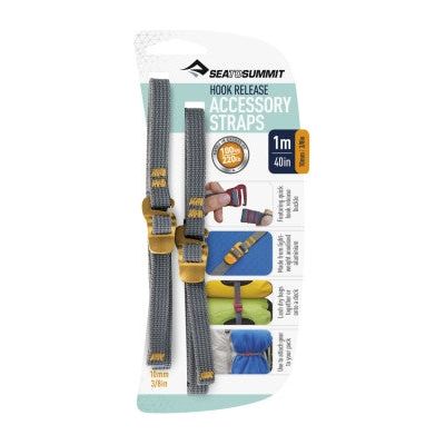 Sea To Summit StS Accessory Strap w. Hook Buckle 10mm Webbing - 1.0m