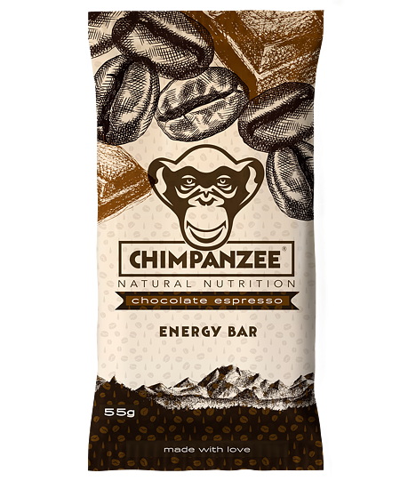 Chimpanzee Energy Bar Chocolate Espresso