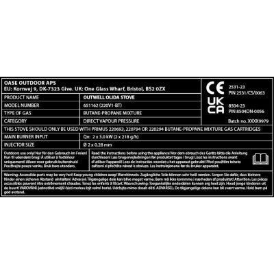 Outwell Olida Stove