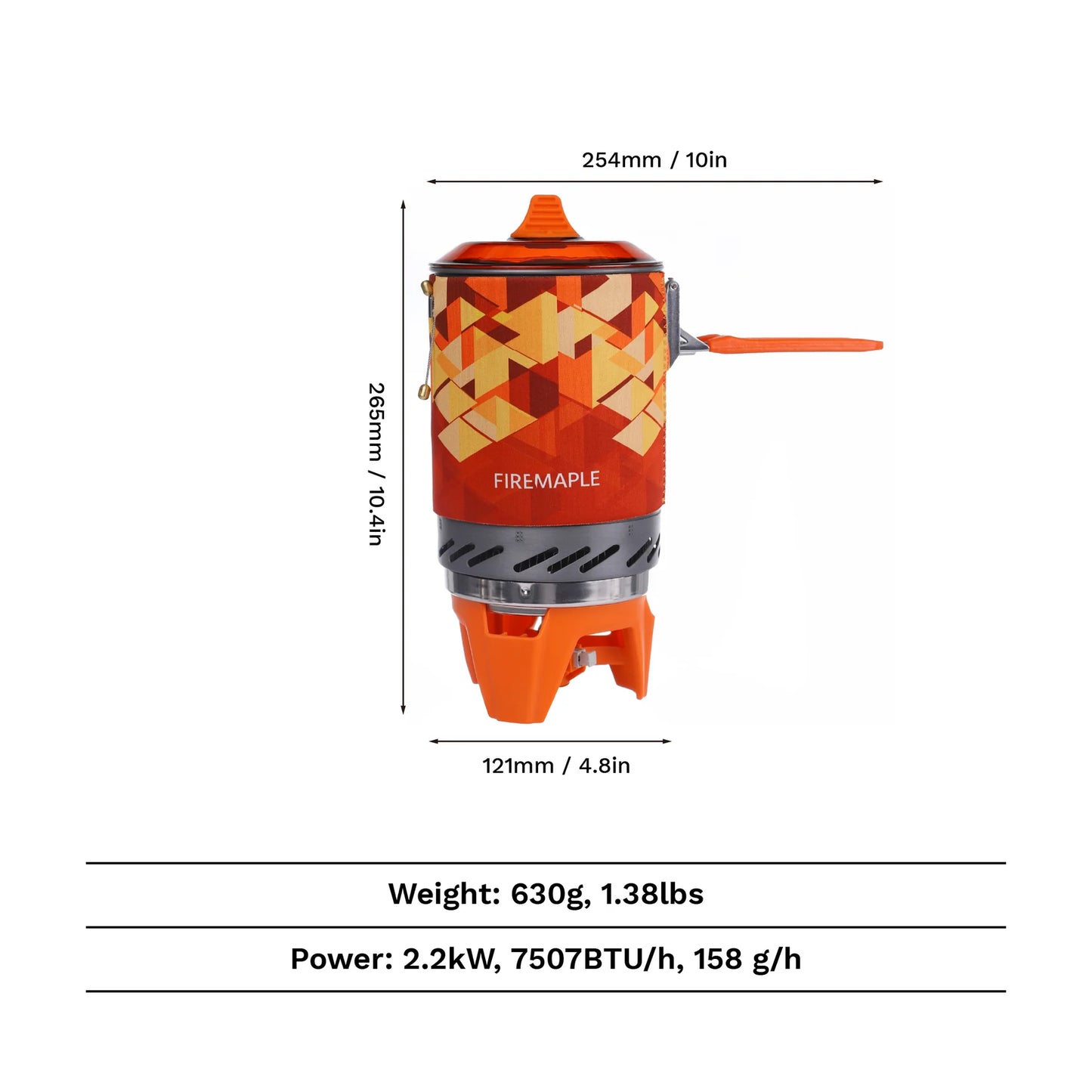 Fire-Maple Star X-2 (yra 3 spalvų)
