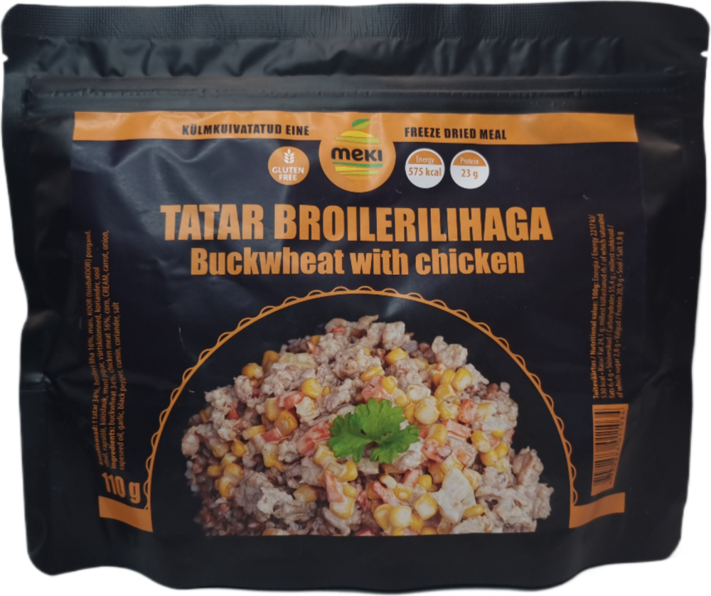 MEKI Buckwheat with Chicken 110g