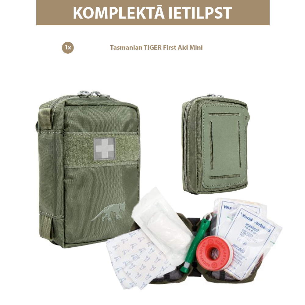 Ārkārtas gadījumu soma (Pilnā komplektācija)(ar nepilno aptieciņu)