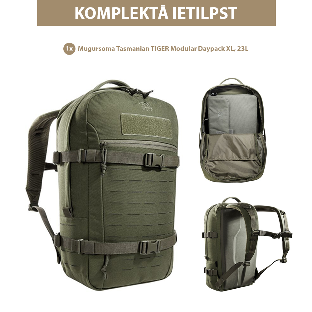 Ārkārtas gadījumu soma (Pilnā komplektācija)(ar nepilno aptieciņu)