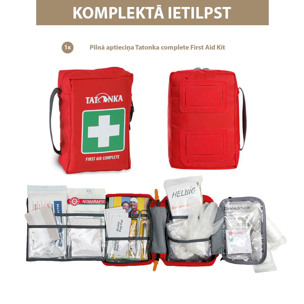Ārkārtas gadījumu soma (Pilnā komplektācija)