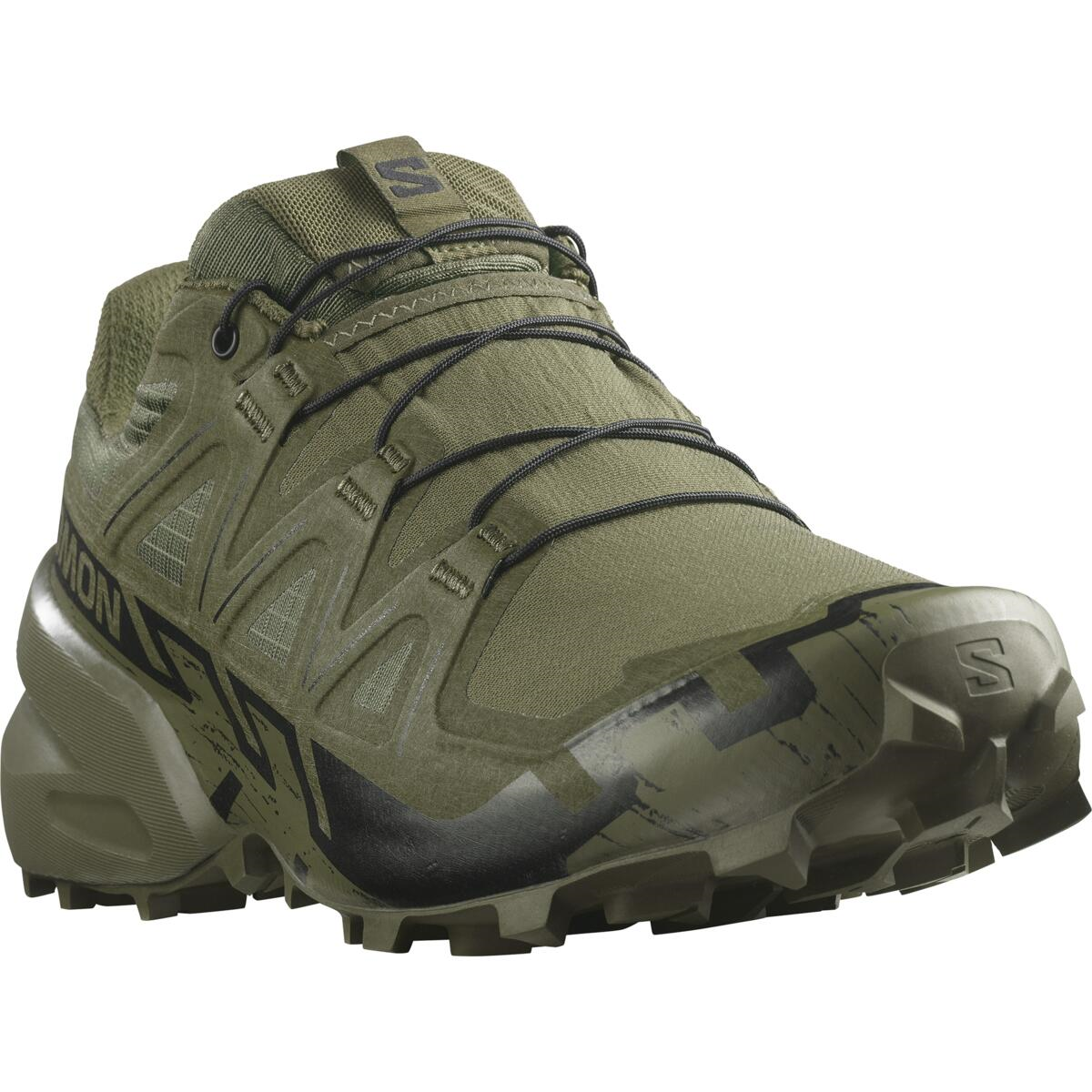SALOMON taktiskie apavi Speedcross 6 Forces ranger green/black