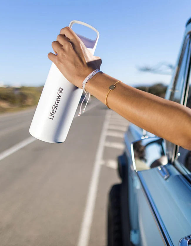 LifeStraw Go 2.0 Stainless Steel Water Filter Bottle 700 ml