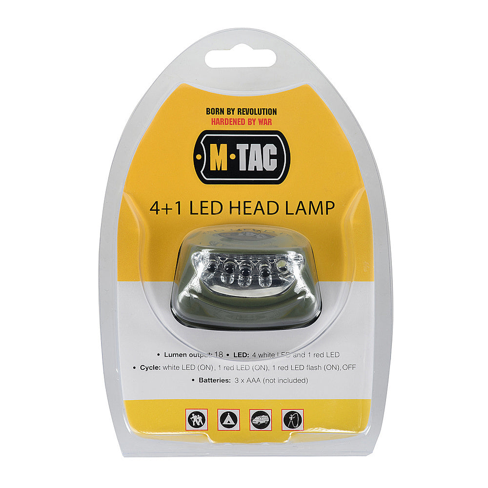 M-Tac 4+1 LED pealamp