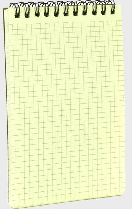 Snugpak Water Resistant Notebook (Orange)