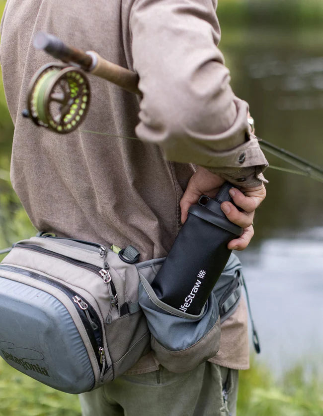 LifeStraw Peak Series kokkuvolditav pigistatav pudel 1l