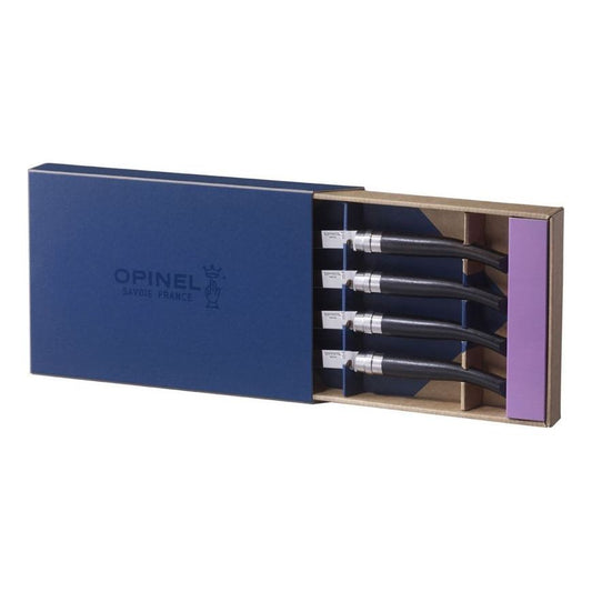 Opinel Ebony Chic Table Knives Box Set