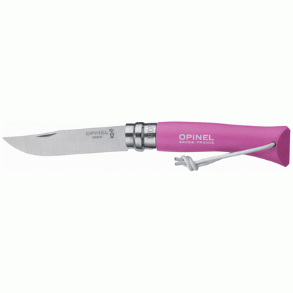 Opinel N°06 Colored Handle with Lace (pieejams 5 krāsās)