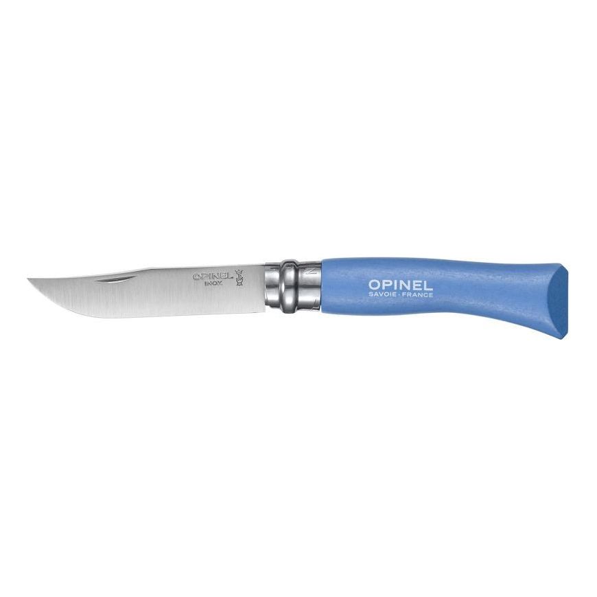 Opinel Blister N°07 Stainless Steel Beech (pieejams 2 krāsās)