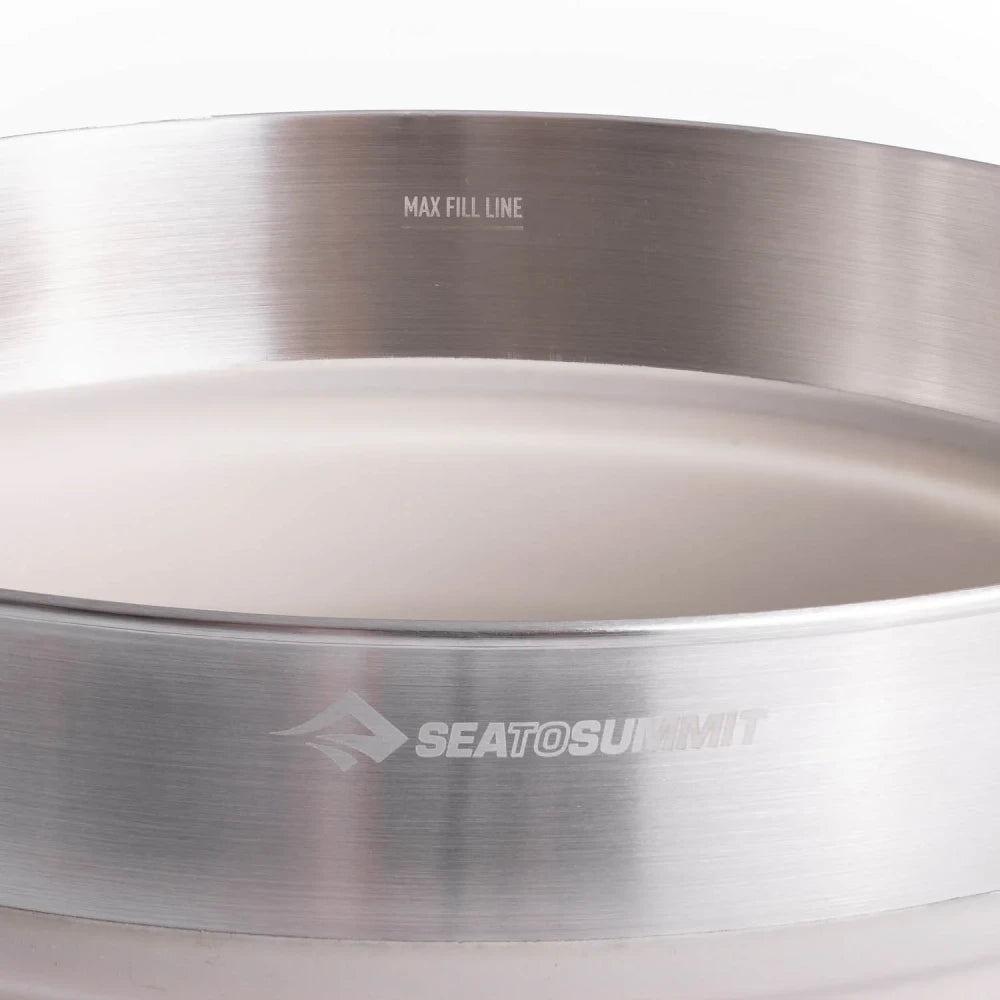 Sea To Summit Detour Stainless Steel Collapsible Pot - 5L