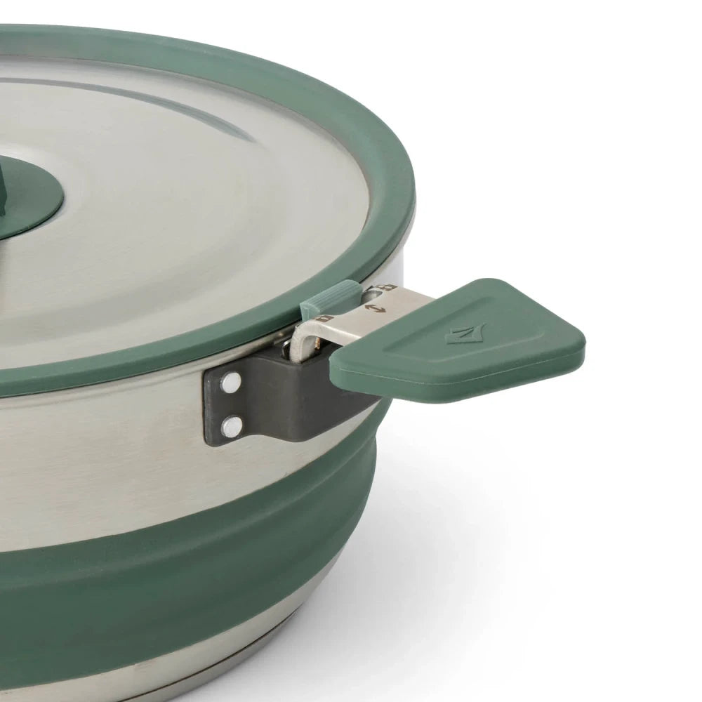 Sea To Summit Detour Stainless Steel Collapsible Pot - 3L