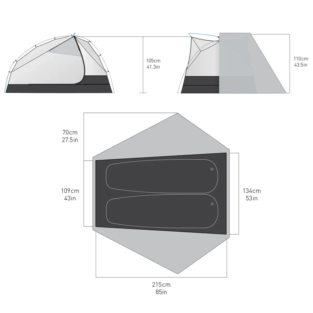 Sea To Summit Telos Plus Tent - TR2