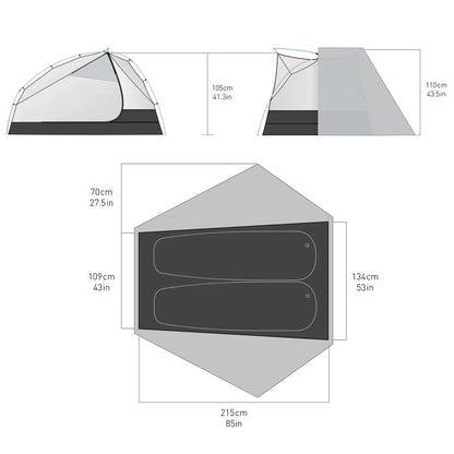 Sea To Summit Telos Plus Tent - TR2