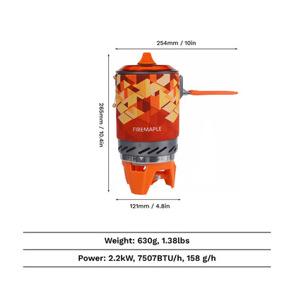 Fire-Maple Star X-2 (yra 3 spalvų)