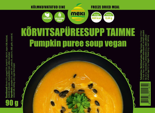 MEKI Kõrvitsapüree köögiviljasupp 90g