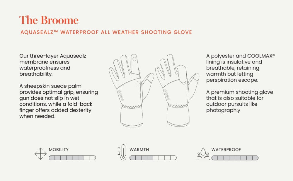 Sealskinz Broome Waterproof All Weather Shooting Glove