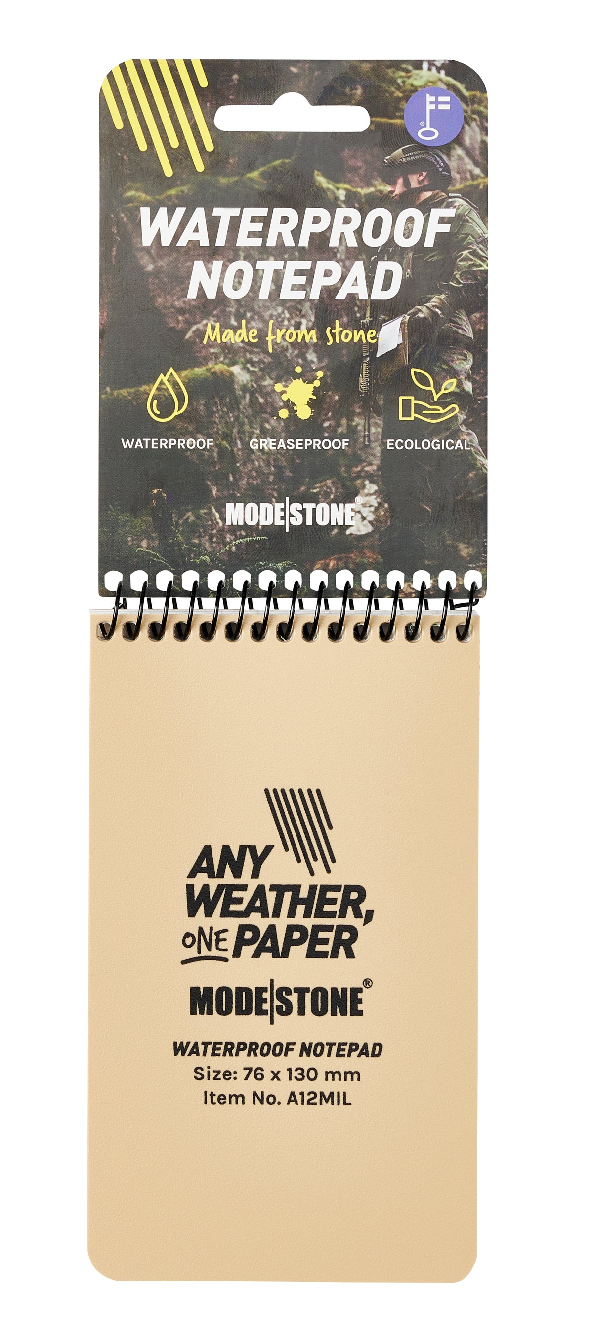 Modestone WP Notepad 76x130 mm 50 pages