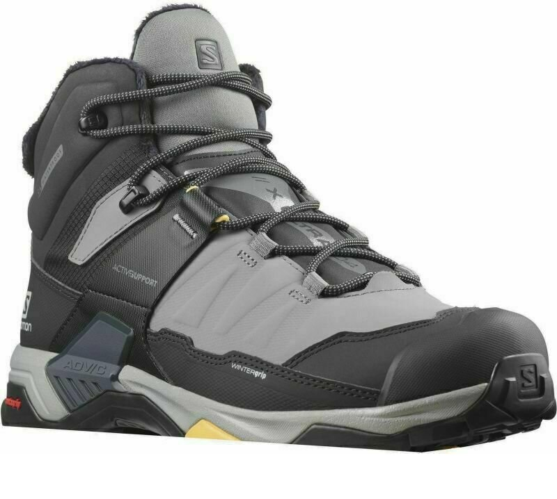 SALOMON apavi X Ultra 4 Mid Winter TS CSWP grey/black