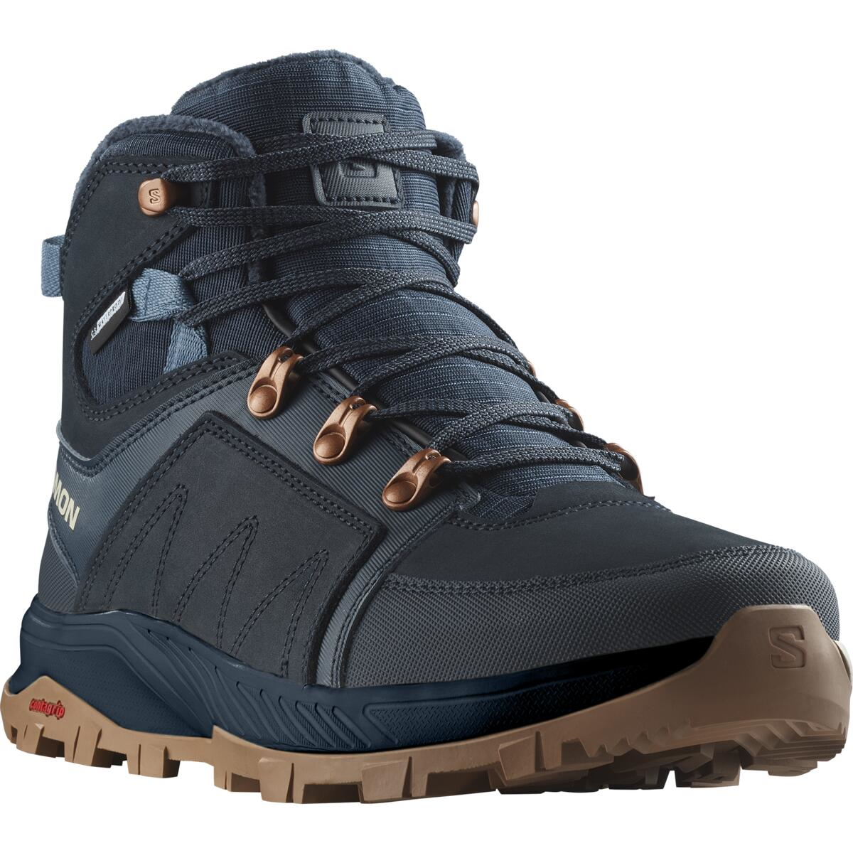 SALOMON apavi Outchill TS CSWP  W dark blue/brown