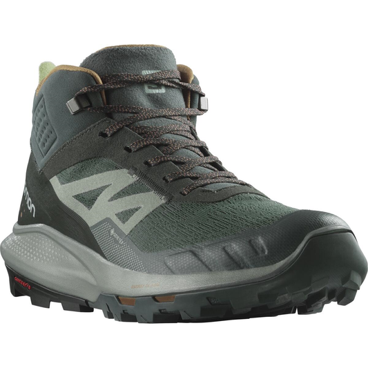 SALOMON apavi Outpulse Mid GTX grey/dark green
