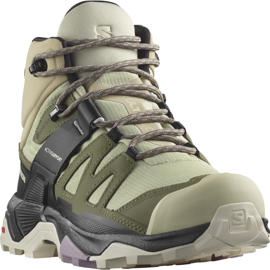 SALOMON apavi X Ultra 4 Mid GTX W light green/green