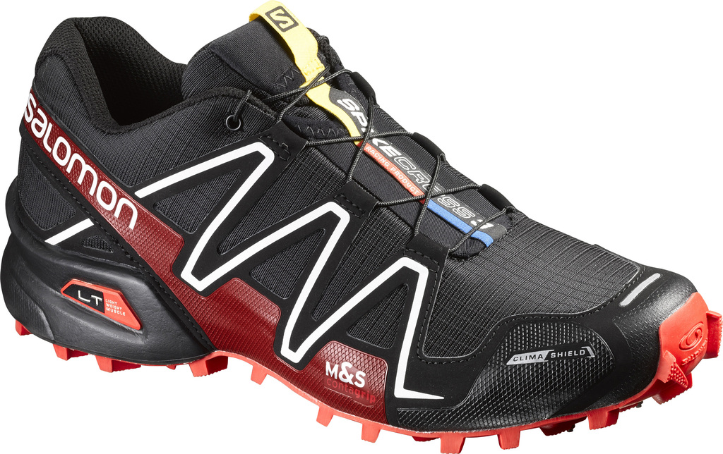 SALOMON apavi Spikecross 3 CS black/red