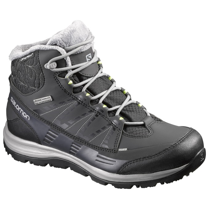 SALOMON zapatos Kaina CS WP 2 W negro/gris
