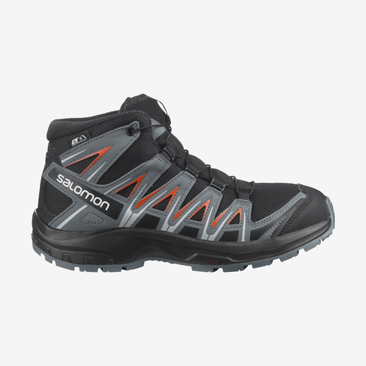 SALOMON apavi XA Pro 3D Mid CSWP J black/grey/orange