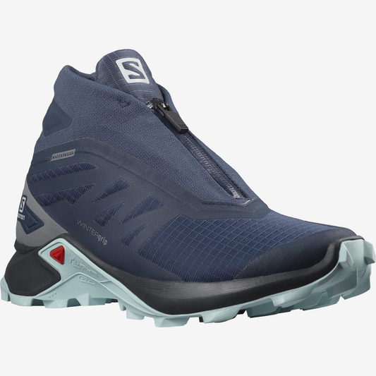 SALOMON apavi Supercross Winter CSWP W dark blue/blue