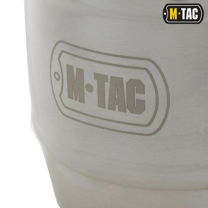 M-Tac tērauda kempinga alus termo krūze