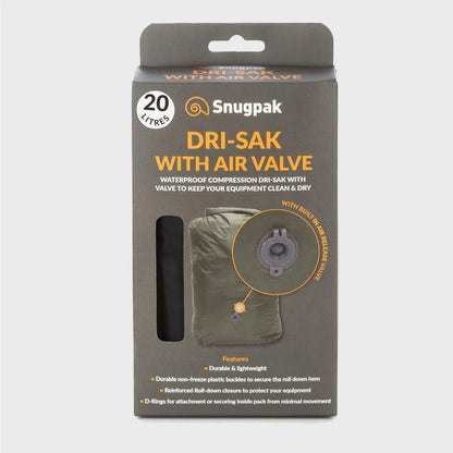 Snugpak Dri-Sak With Air Valve 20L