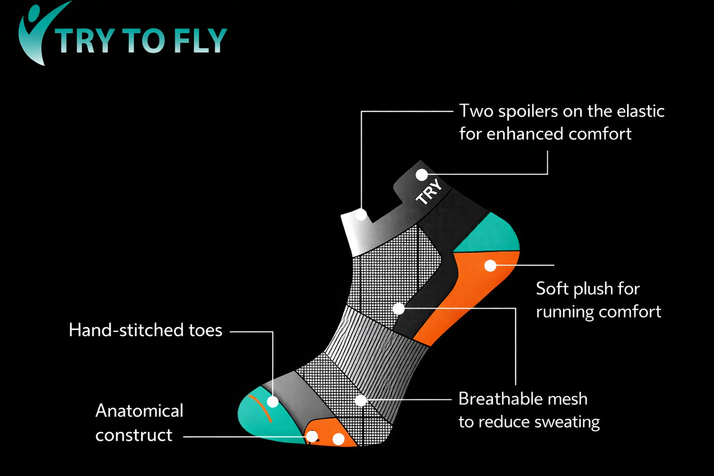 Pirin Hill Ultra Thin Running Socks with Tactel