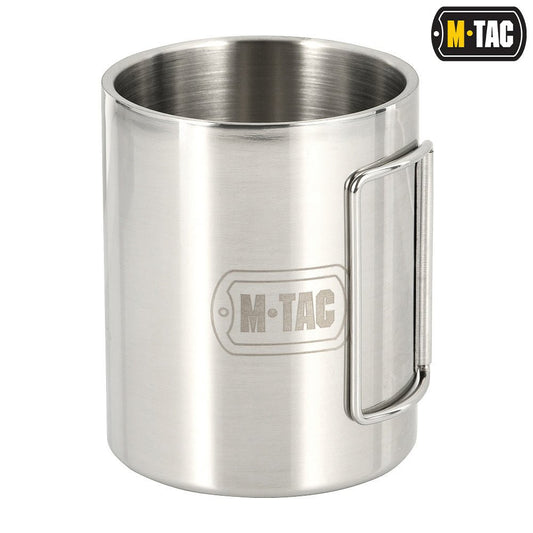 M - Tac Thermo Mug with Folding Handle - DABAI.LV