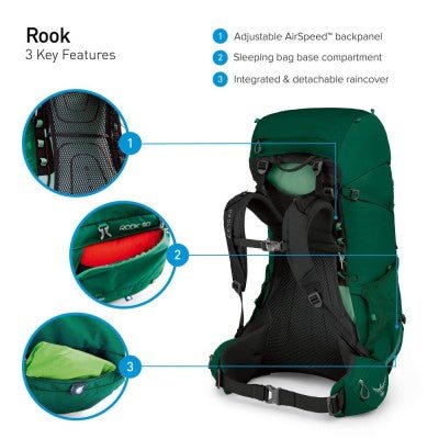 Osprey Rook 65 - DABAI.LV