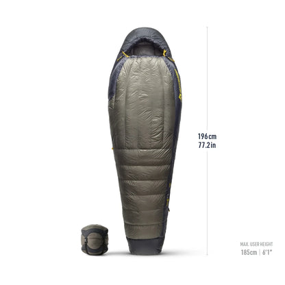 Sea To Summit Spark Pro -9C Down Sleeping Bag Regular beluga black